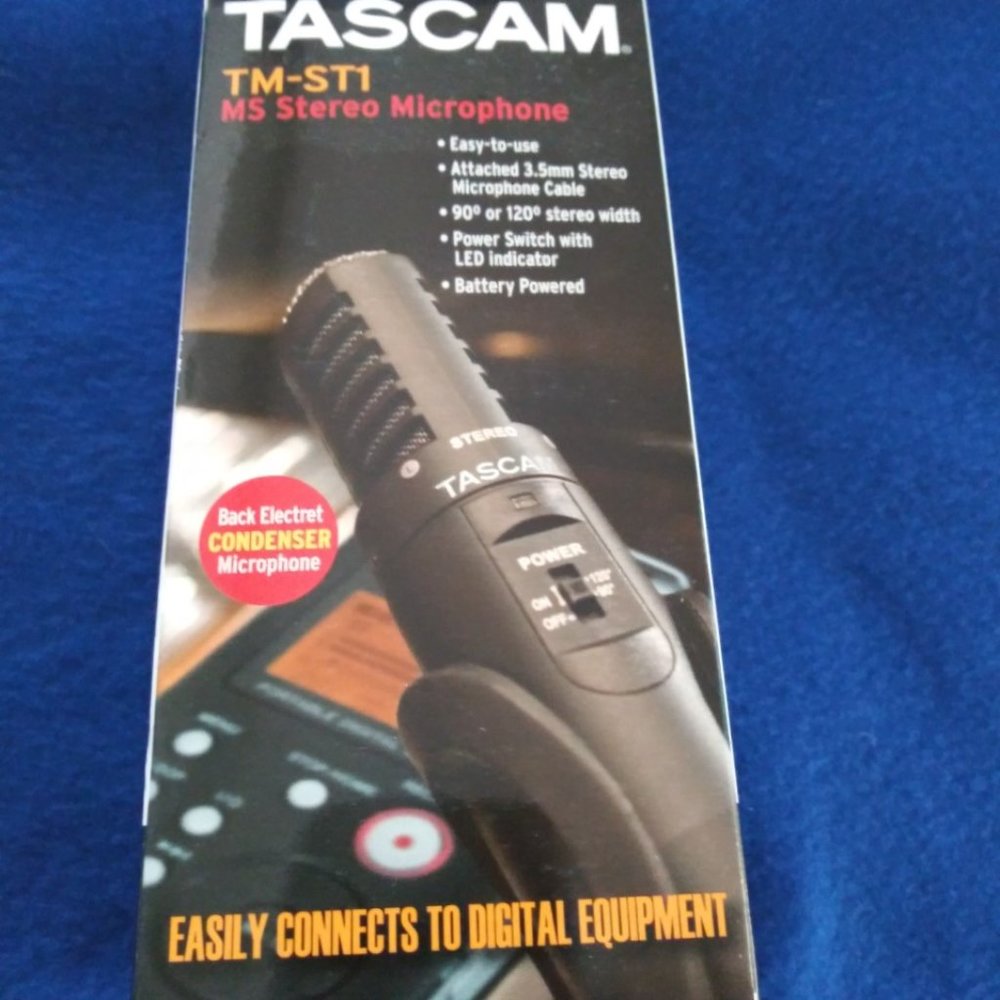 Tascam TM-ST1 Mid-Side Stereo Microphone